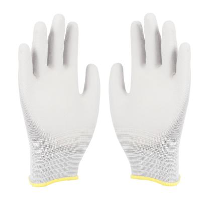 China Non Slip 13 Gauge PU Coated Soft Garden Work Gloves for sale