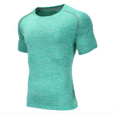 China Anti-wrinkle plain china plain T-shirt marathon factory clothing tee shirt muscle no brand t shirts for sale