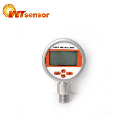 China 0.25% Liquid Accuracy 0Mpa To 100Mpa Intelligent Digital Oil Pressure Gauge ISO9001 CE ROHS for sale