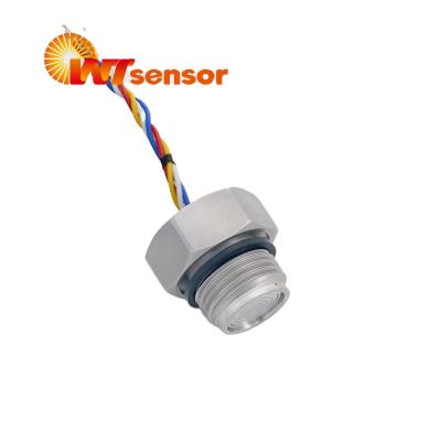 China 304 Diaphragm Pressure Sensor With Thead Oil Pressure Sensor For Beer Milk Pressure Gauge CE for sale