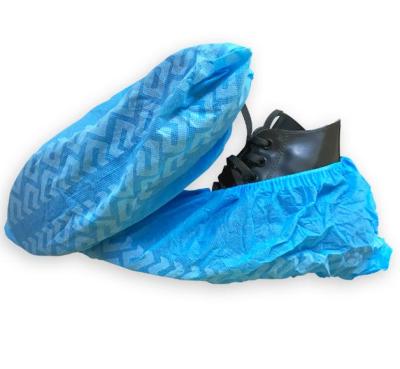 China Medical Disposable PP Non-Slip Shoe Cover for sale