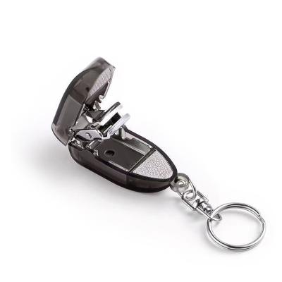 China New Japanese Style Logo Sharp Custom Gifts Key Chain Printing With Nail Clippers Transformers Scissors for sale