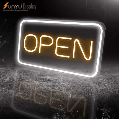 China Stores waterproof outdoor and indoor neon open sign acrylic decoration LED store welcome and led open neon sign open for sale