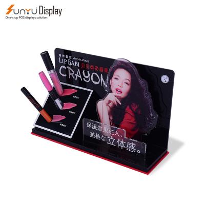 China OEM Design Free Acrylic Display Shelf Acrylic Lipstick Cosmetic Display Stand for sale