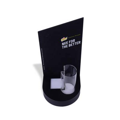 China 250ml Bottle Case Factory Custom Size Acrylic Liquor Beverage Display Stand Beverage Display for sale