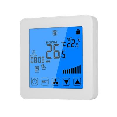 China Air Conditioner/Fan Coil Units/HVAC SYSTEM Tuya Temperature Controller Wifi Smart Thermostat /HVAC System LCD Screen Wifi Smart FCU Room Thermostat for sale