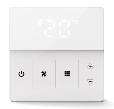 China Modern hot sale wifi FCU HVAC room digital display thermostat fan coil smart thermostat for sale