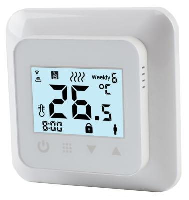 China High quality relay adopted room heating warm room programmable wireless electric thermostat HY518 for sale