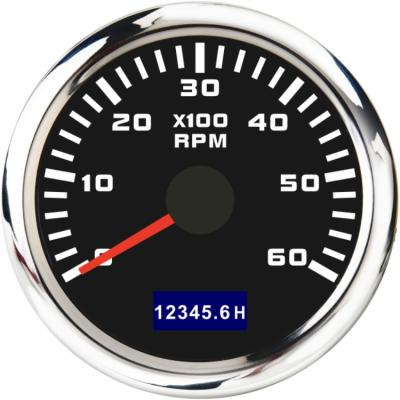 China Top Gps Total Engine Hours 52Mm Cost Effective Durable Waterproof Universal Tachometer And Tachometer For Car for sale