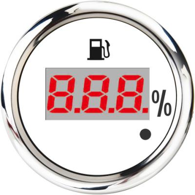 China Digital 0~100% Gasoline Diesel Gasoline and Oil Level Gauge comes with alarm function 240-33ohm, 0-190ohm can be switched for sale