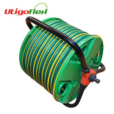 China Felxible PVC Water Hose Washing Hose Reel Plastic Hose Reel Hose Reel Car Plastic Tubing for sale