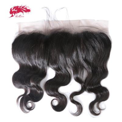 China Ali Queen Body Wave 13X4 Virgin Hair Lace Headband for sale