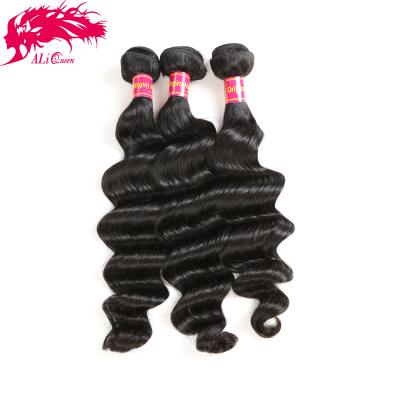 China Wholesale Brazilian Loose Deep Wave ALI Queen Hair Expree Ali Dyed No Tangle No No Shedding 100% Virgin Natural Hair for sale