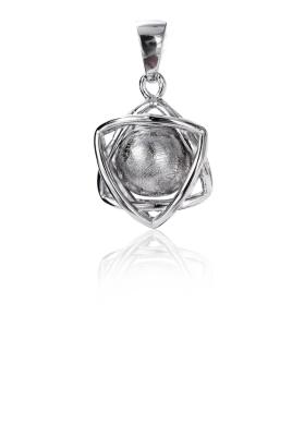 China Lucky Star Meteorite Bead 925 Sterling Silver Jewelry Adorable Pendant for sale