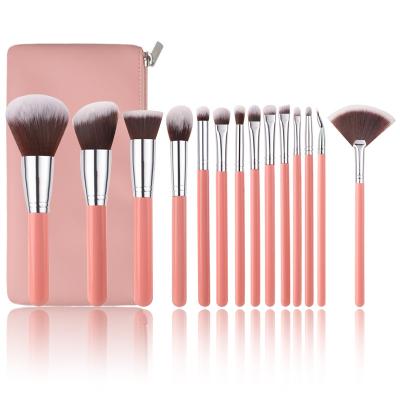 China Luxury OEM Private Label Makeup Cruelty Free Synthetic Hair FEIYAN Makeup Brush Set High Quality Travel Wholesale Logo Makeup Brush Custom Vegan Pink for sale