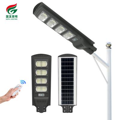 China ROUTE Hot Products Main Outdoor Solar Street Light Price List 20 All In One Solar LED Street Light 30W 120W for sale