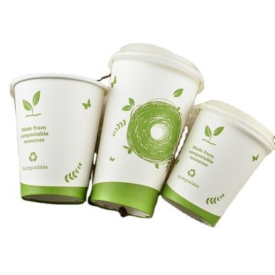 China Disposable The Original Design Of Disposable Paper Cups Paper PLA Eco Friendly Film for sale