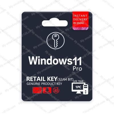 China 24/7 Instant Retail Win 11 Pro Win 11 Pro Win 11 Genuine Original Online License Lifetime Win Software for sale