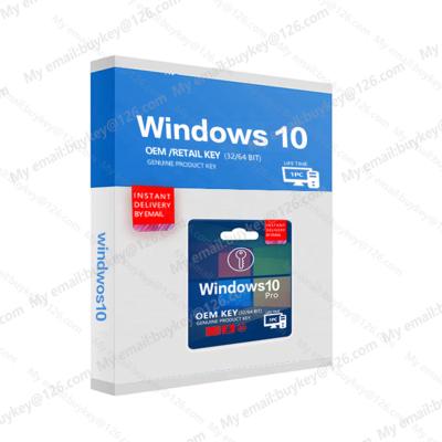 China Windows 10 Key Code Delivery Win10 Win10 Home Key Win Instant Win Software Online Windows 10 Pro Professional Key 100% OEM Activation for sale