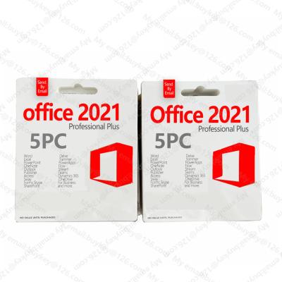 China Lifetime Office 2021 Pro Plus Office 2021 Email Prime Office 2021 Key Activation Online Key Office 2021 Bind Professional Plus Bind 5pc for sale