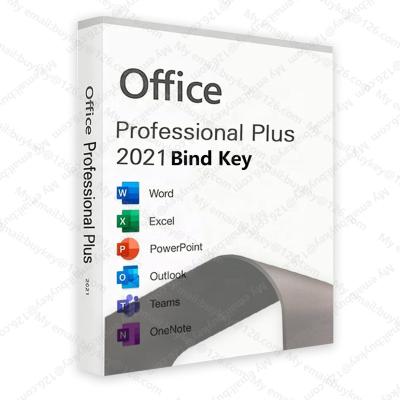 China 100% Online Activation Email Delivery Office 2021 Professional Plus Ms. Office Master 2021pro Plus 2021 Master Bind Office 2021 Professional Plus Key for sale