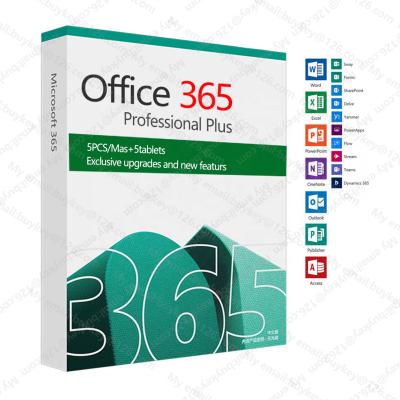 China Lifetime Office 365 Account+Password Office 365 Pro Plus Keycard / Office 365 Professional Plus Account 5 User 365 Office 365 License Key for sale