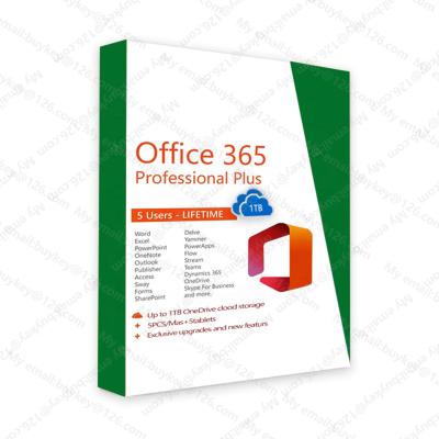 China Lifetime Office 365 Microsoft Office onedrive plus 365 office 5tb 365 llave office 365 office 365 license key time 5tb 365 pro life for sale