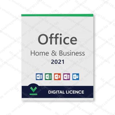 China Lifetime Home and Business 2021 PC Code 100% Online Activation License Key Code Send by Email / Office HB 2021 for PC Key for sale