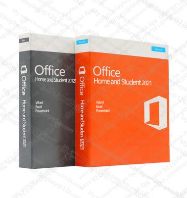 China Operating System Software Microsoft Office 2021 Home and Student Key Send by Email Office 2021 HS Office Key 2021 Key Office Software for sale