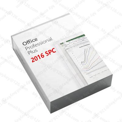 China Online Activation Desktop Professional Plus 2016 Professional Plus 5PC License Key Office 2016 Ms Office Pro 2016 Plus Desktop Key Software for sale