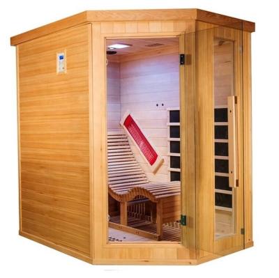 China Computer Control Panel 2 Person Relax Far Infrared Sauna Room Price Malaysia for sale