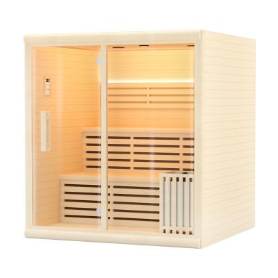 China Traditional computer control panel steam saunas with all sauna accessories for sale