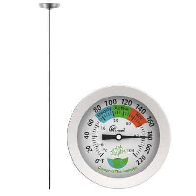 China Outdoor Garden Compost Soil Plant Thermometer Quick Read with Waterproof Dial, 20 Inch Probe for Composting in/Outdoor Planting for sale