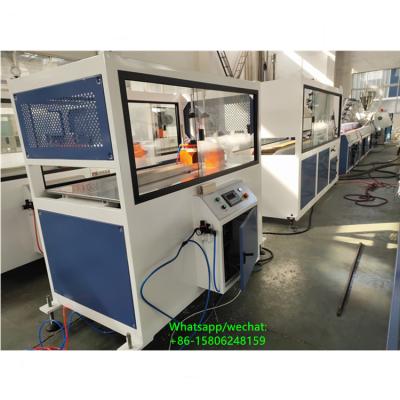 China Building Material Stores PVC Door Frame Profile Making Machine /WPC Profile Extrusion Line for sale