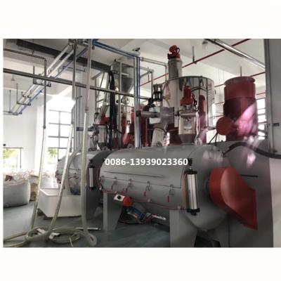 China Automatic Horizontal High Speed ​​Plastic Mixer SRL-W 800/2500 /PVC Kneader Mixer Machine for sale