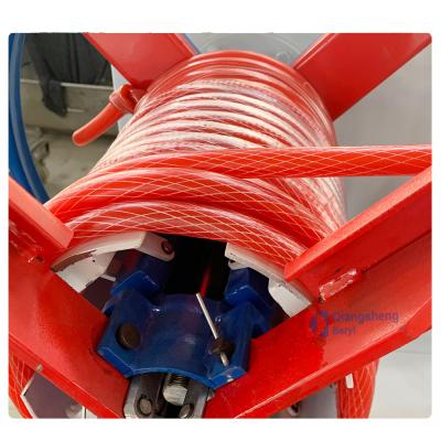 China Hot Selling HOSE PVC Braided Fiber Reinforced Plastic Hose Machinery for sale