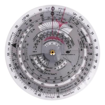 China Traning E6B Premium Plastic Circular Flight Computer 6