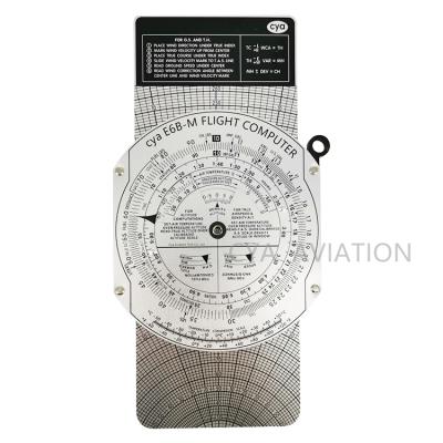 China 100% Eco-friendly E6B Metal Slide Navigation Brand CYA Graphic Flight Computers for sale