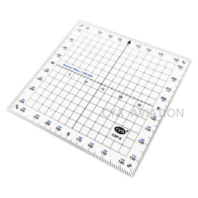 China Flying Training CYA Square Aviation Pilot Plotter 5