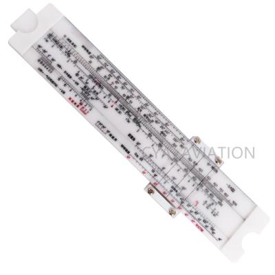 China Air Force Plastic Computer Ruler Measruing Ruler Calculating Mechanical Device Based On Logarithms Pilots Sliding Scale Ruler for sale