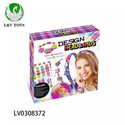 China Fashion Diy Girl Beauty Wholesale Colorful Bracelets With Various Design Accessories For Children LV0308372 for sale