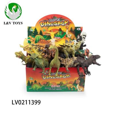 China Wholesale Various Plastic Kids Figure Dinosaur Natural Plastic Animal Toys For Children for sale