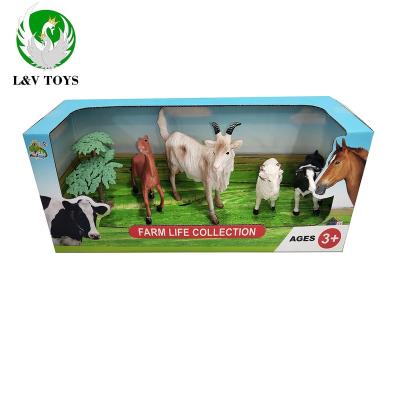 China Hot Selling Realistic Farm Animals Environmental Material Toys For Kids Playing And Learning for sale