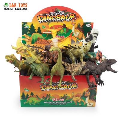 China Plastic Simulation Dinosaur Toy For Kids 31x22x16cm for sale