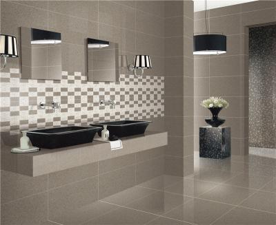 China Modern Wear Resistant Foshan Porcelain Salt And Pepper Ceramic Floor Tiles Polished for sale