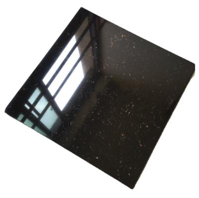 China Chinese style Sunnda polished tile, living room floor tile, new black micro porcelain crystal polished floor tile for sale