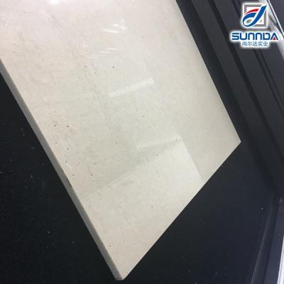 China New Latest Country China Foshan Factory Sale Floor Tiles Porcelain , Big Stone Wear Resistant Travertine White Building Material Tile for sale