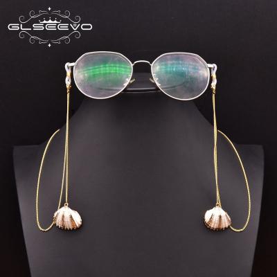 China Natural PEARL Fashion Shell Pendant Eye Glass Chain Chains Glass Neck Strap Pearl Masking Sunglasses Chains Not Glasses for sale