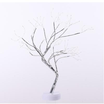 China Silver Branches Tree Lights Customized Silver Branches Tree Lights Color Multicolor Tree Lights Decorative Lights for sale