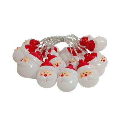 China New Christmas Decorative Lights String Lights Santa Snowman Border Piece Modeling LED Holiday Lights for sale